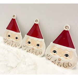Transpac Imports - Johanna Parker - Nostalgic Santa Plate